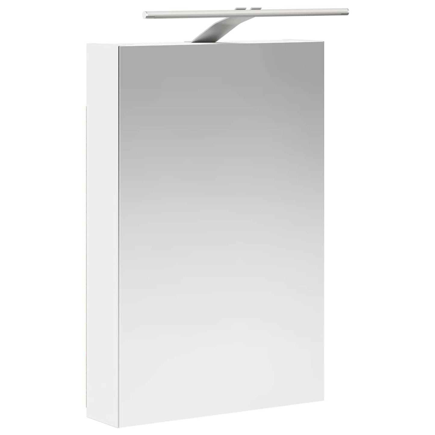Badkamer spiegelkast Wit 40 x 10,5 x 60,5 cm Bewerkt hout