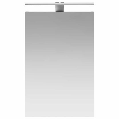Badkamer spiegelkast Wit 40 x 10,5 x 60,5 cm Bewerkt hout
