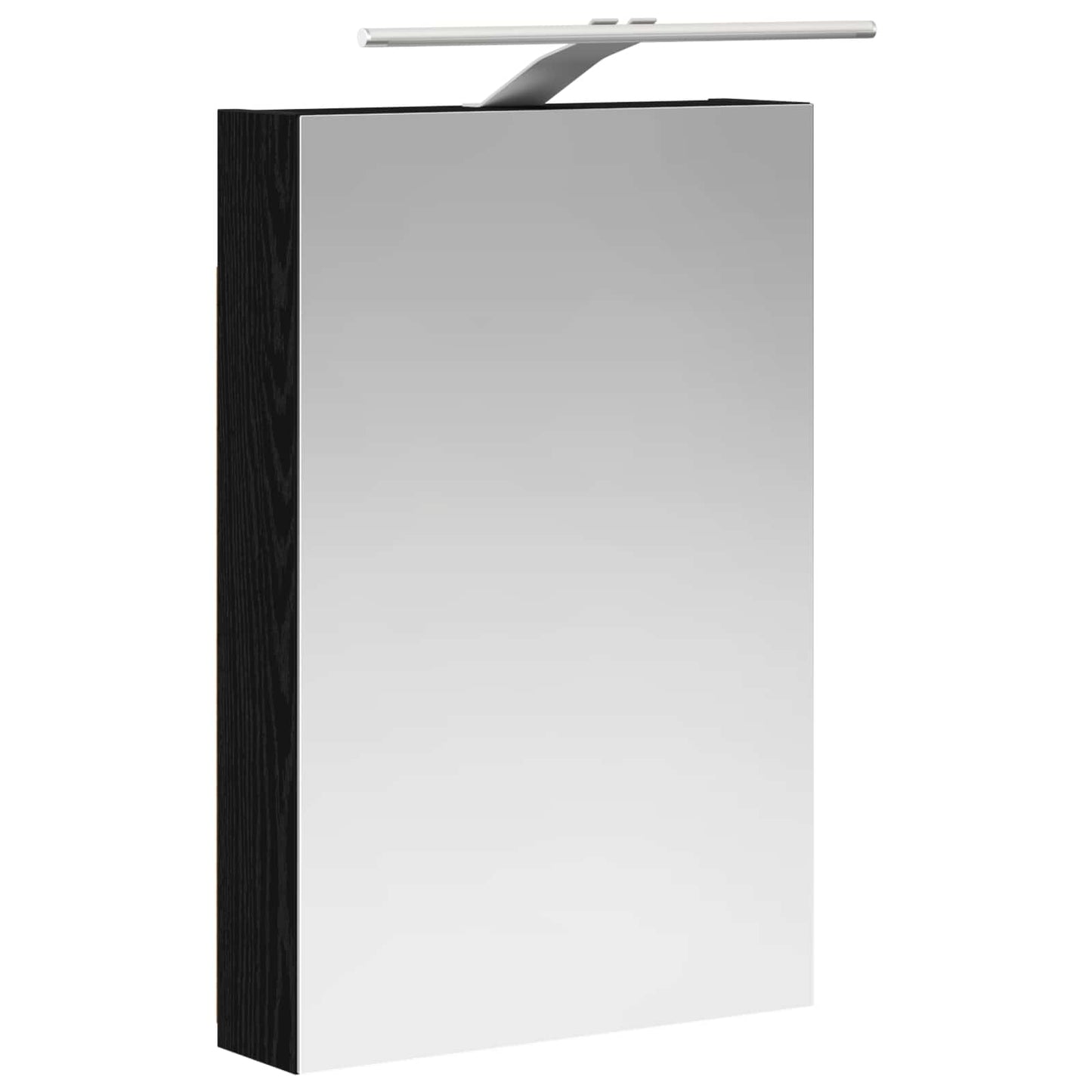 Badkamer spiegelkast met plank Zwart Eiken 40 x 10,5 x 60,5 cm