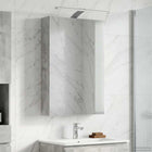 Bathroom Mirror Cabinet with Shelf Concrete Grey 40 x 10.5 x 60.5 cm