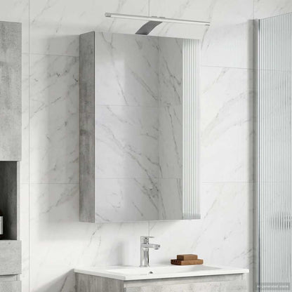 Badkamer spiegelkast met plank Beton Grijs 40 x 10,5 x 60,5 cm