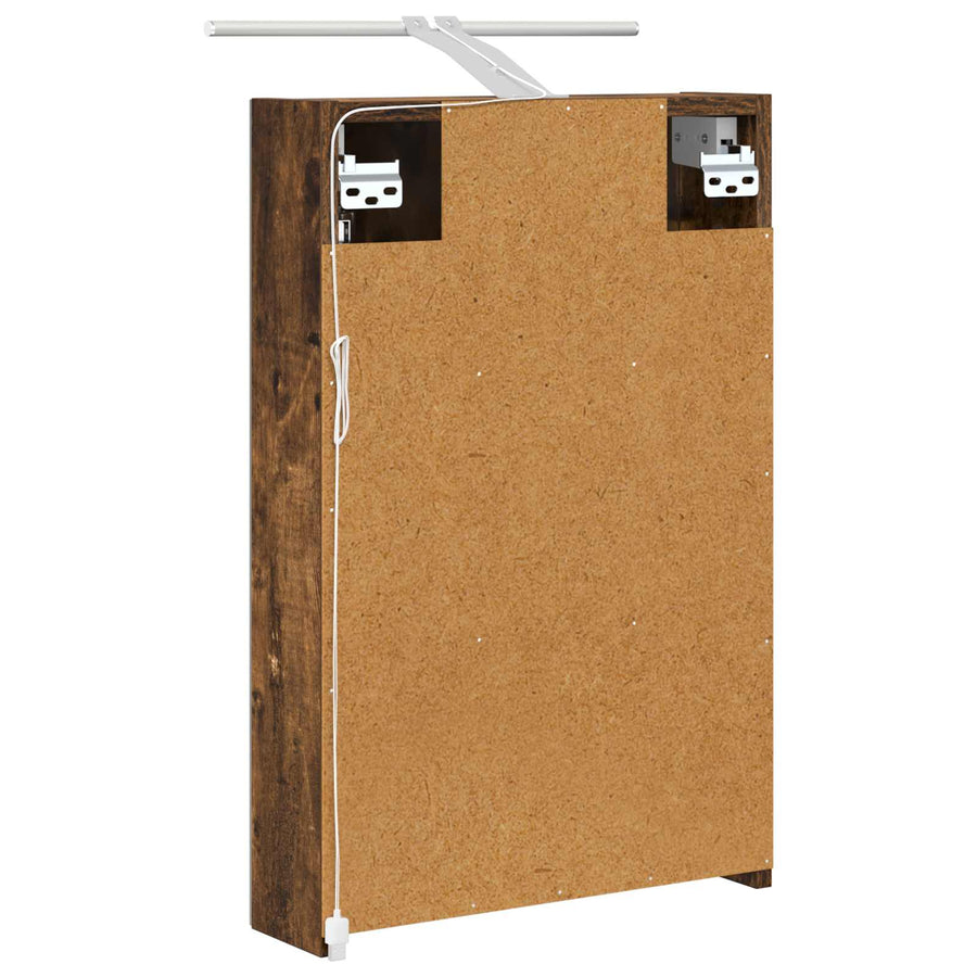 Badkamer spiegelkast Gerookt eiken 40 x 10,5 x 60,5 cm