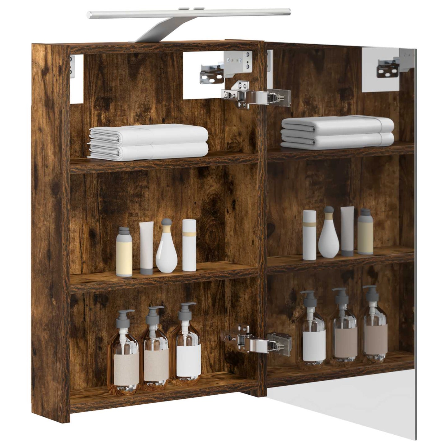 Badkamer spiegelkast Gerookt eiken 40 x 10,5 x 60,5 cm