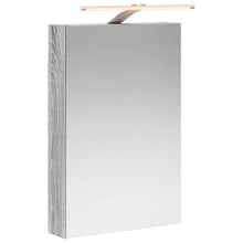 Badkamer spiegelkast met plank Grijs Sonoma 40 x 10,5 x 60,5 cm