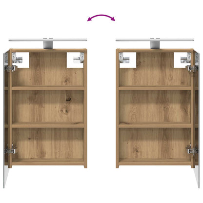 Badkamer spiegelkast Ambachtelijk eiken 40 x 10,5 x 60,5 cm