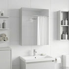 Bathroom Mirror Cabinet White 50 x 14.5 x 70 cm Engineered Wood