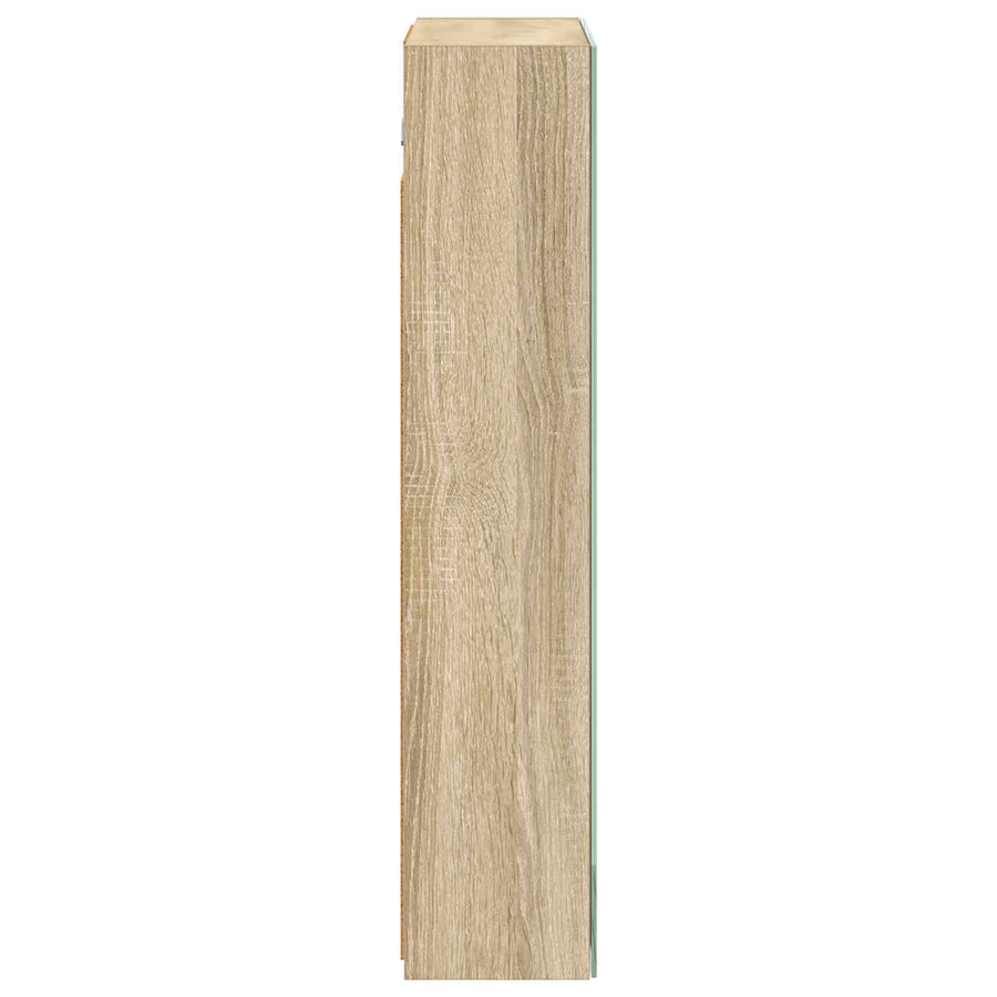 Badkamer spiegelkast met plank Sonoma Eiken 50 x 14,5 x 70 cm