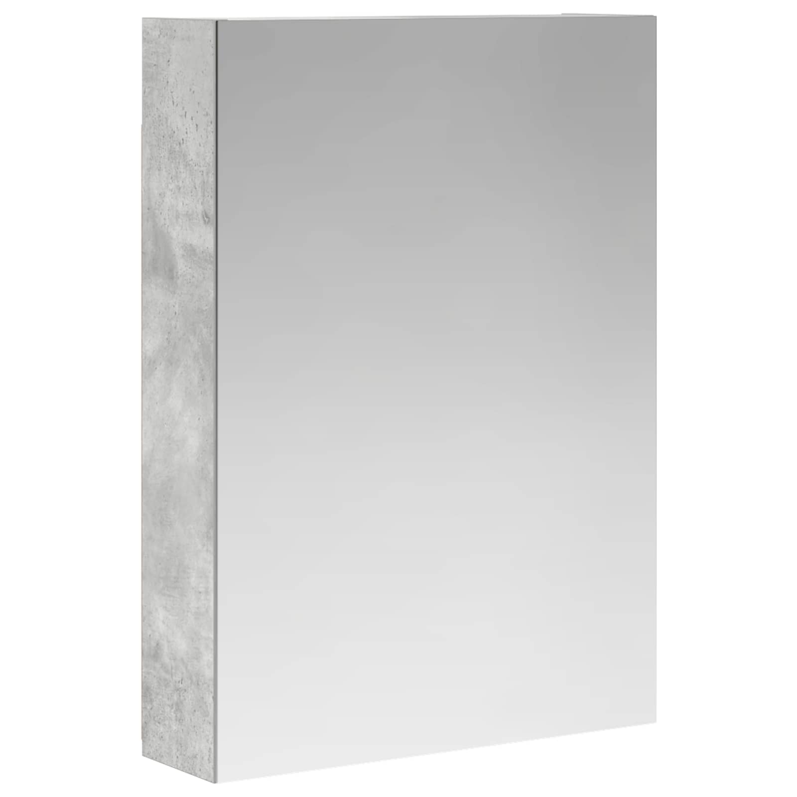 Badkamer spiegelkast Beton Grijs 50 x 14,5 x 70 cm Bewerkt hout