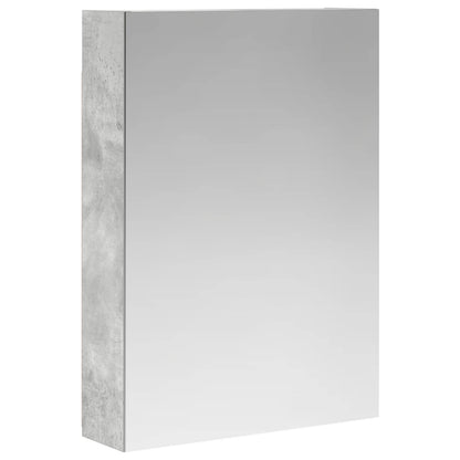 Badkamer spiegelkast Beton Grijs 50 x 14,5 x 70 cm Bewerkt hout