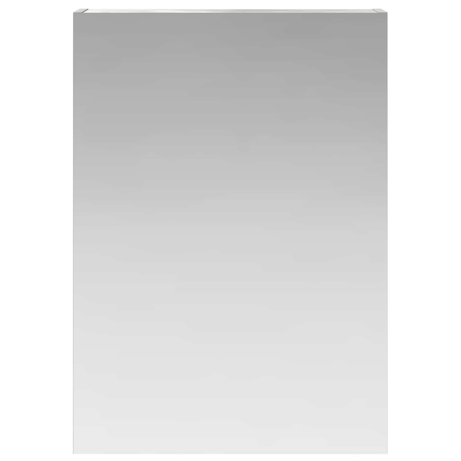 Badkamer spiegelkast Beton Grijs 50 x 14,5 x 70 cm Bewerkt hout