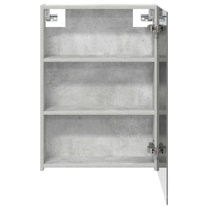 Badkamer spiegelkast Beton Grijs 50 x 14,5 x 70 cm Bewerkt hout