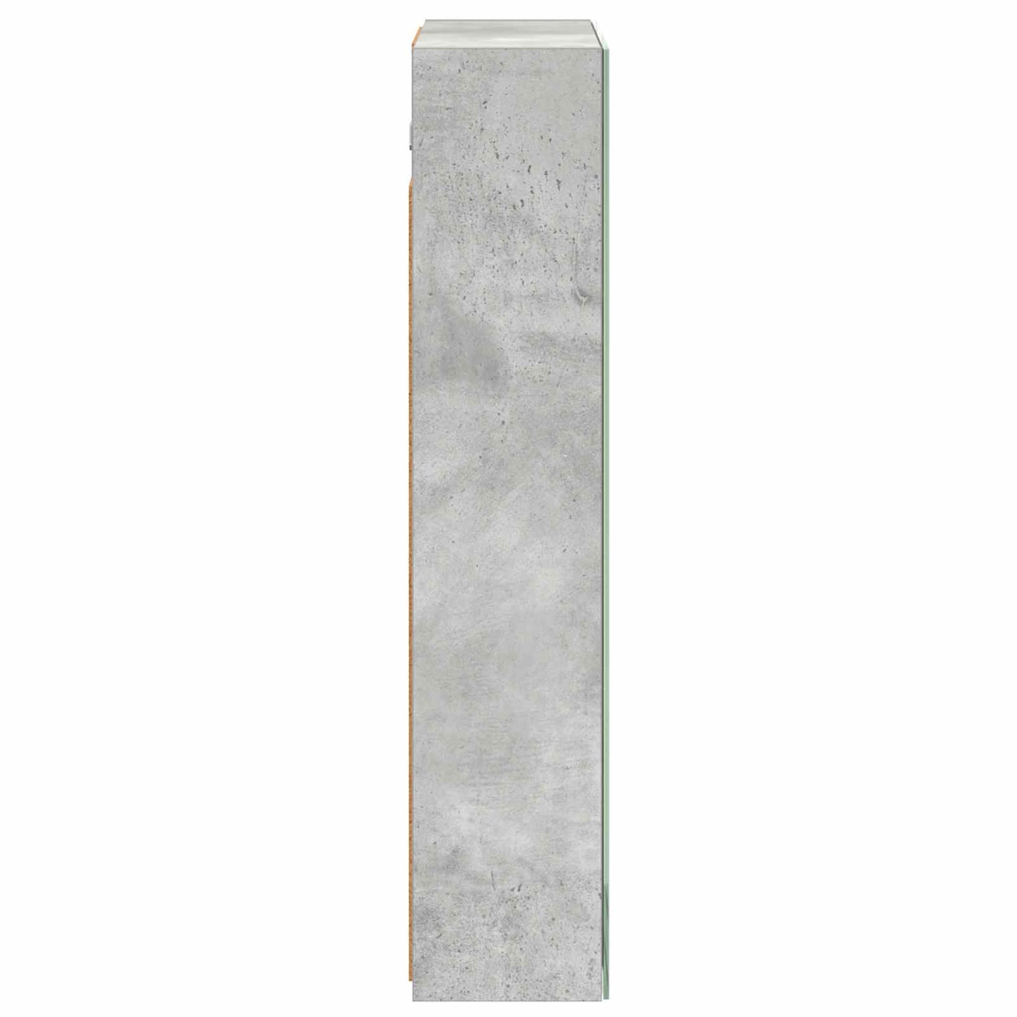 Badkamer spiegelkast Beton Grijs 50 x 14,5 x 70 cm Bewerkt hout