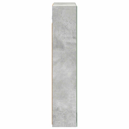 Badkamer spiegelkast Beton Grijs 50 x 14,5 x 70 cm Bewerkt hout