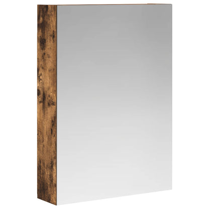 Badkamer spiegelkast met plank Gerookt eiken 50 x 14,5 x 70 cm