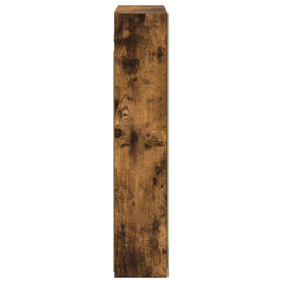 Badkamer spiegelkast met plank Gerookt eiken 50 x 14,5 x 70 cm
