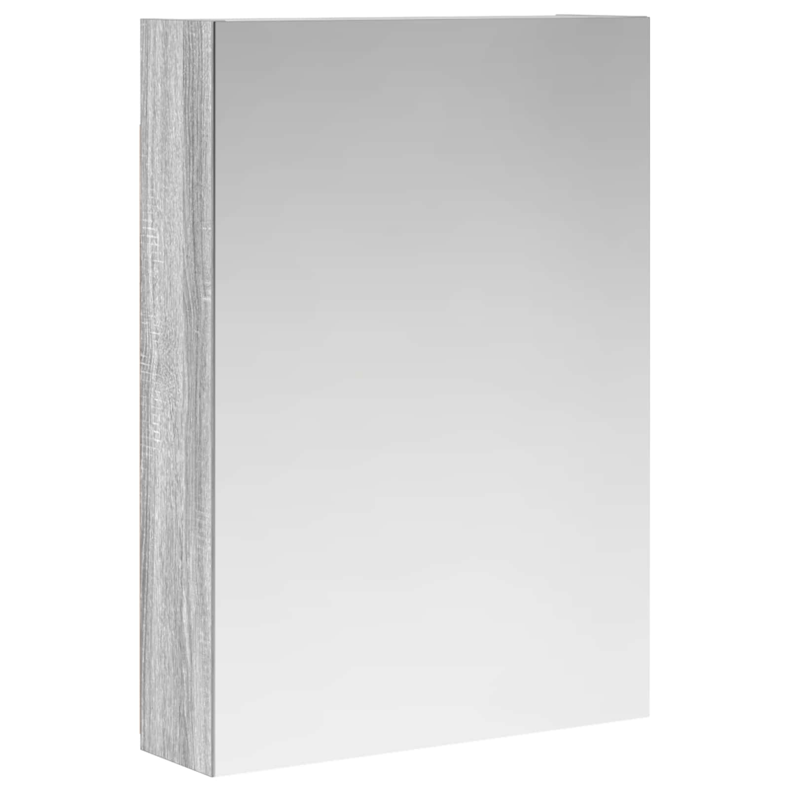 Badkamer spiegelkast met plank Grijs Sonoma 50 x 14,5 x 70 cm