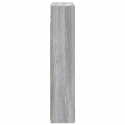 Badkamer spiegelkast met plank Grijs Sonoma 50 x 14,5 x 70 cm