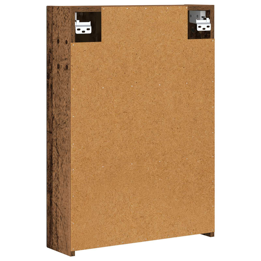 Badkamer spiegelkast Oudhout 50 x 14,5 x 70 cm Bewerkt hout
