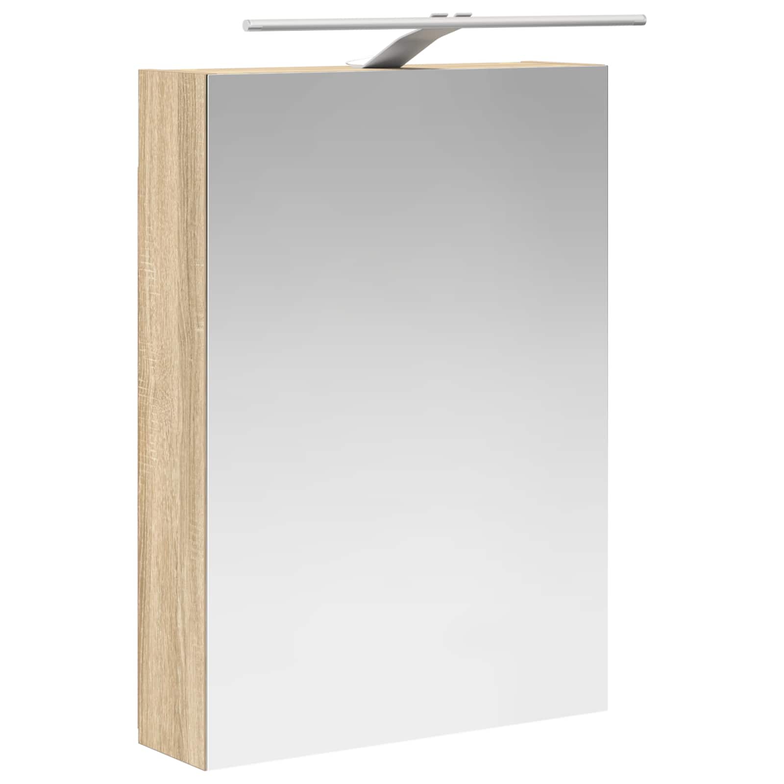Badkamer spiegelkast met plank Sonoma Eiken 50 x 14,5 x 70 cm