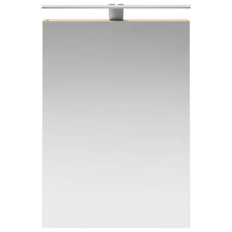 Badkamer spiegelkast met plank Sonoma Eiken 50 x 14,5 x 70 cm