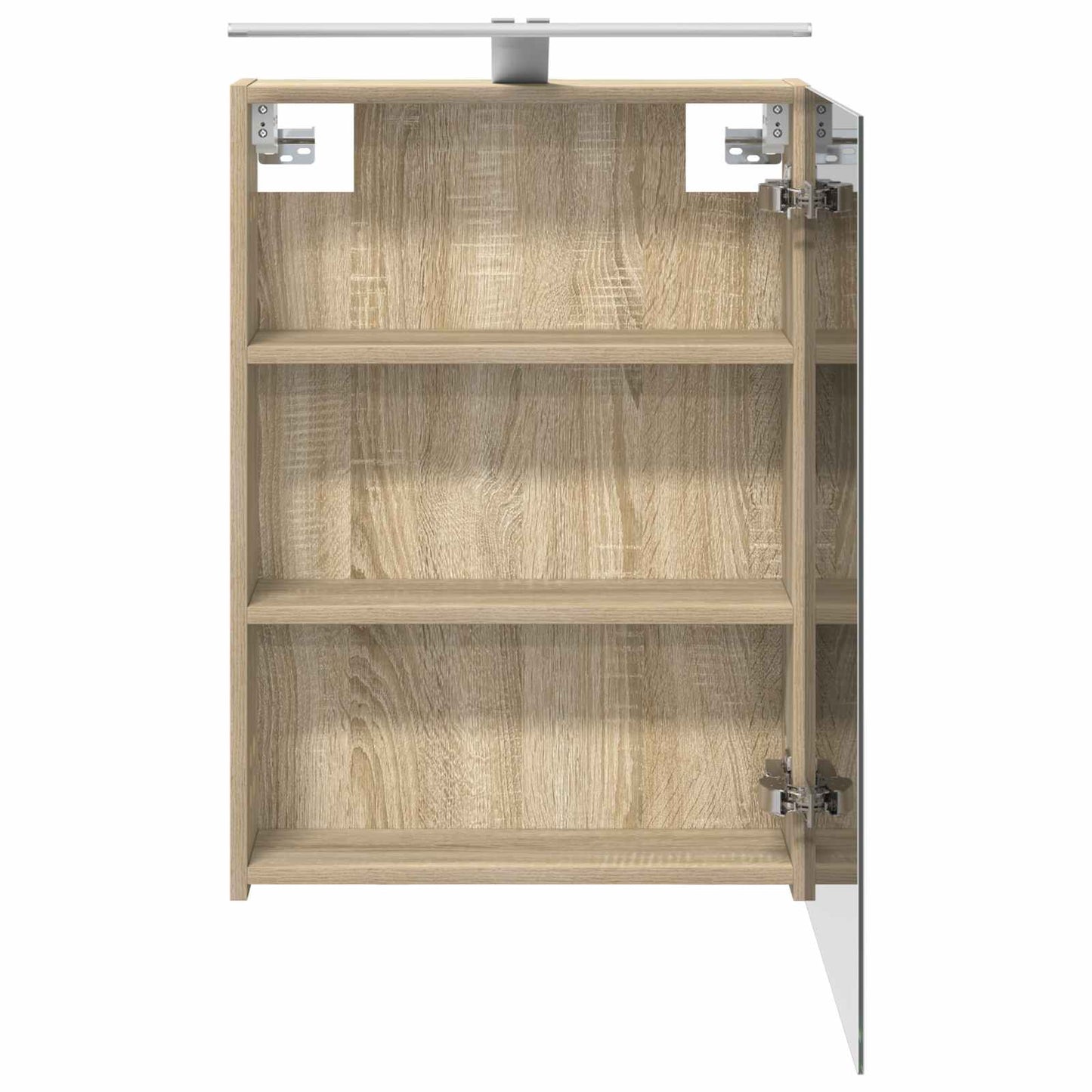 Badkamer spiegelkast met plank Sonoma Eiken 50 x 14,5 x 70 cm
