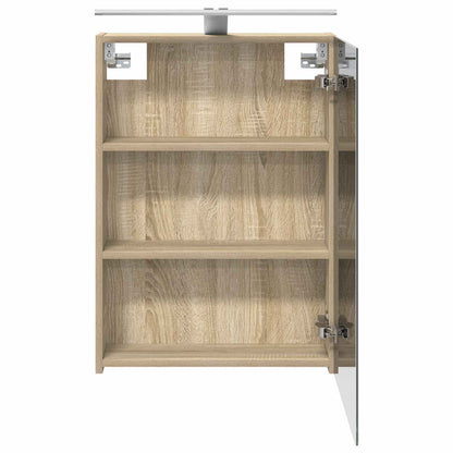 Badkamer spiegelkast met plank Sonoma Eiken 50 x 14,5 x 70 cm
