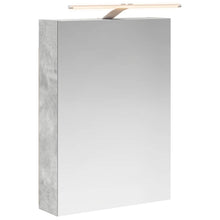 Badkamer spiegelkast Beton Grijs 50 x 14,5 x 70 cm Bewerkt hout