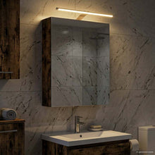 Badkamer spiegelkast met plank Gerookt eiken 50 x 14,5 x 70 cm