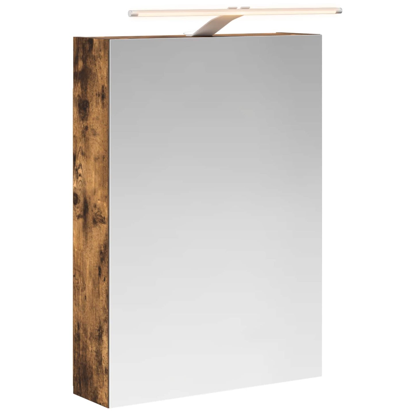 Badkamer spiegelkast met plank Gerookt eiken 50 x 14,5 x 70 cm