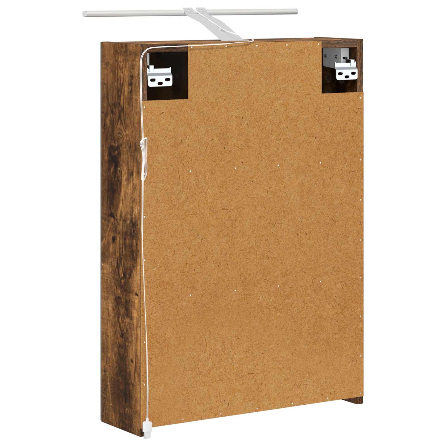Badkamer spiegelkast met plank Gerookt eiken 50 x 14,5 x 70 cm