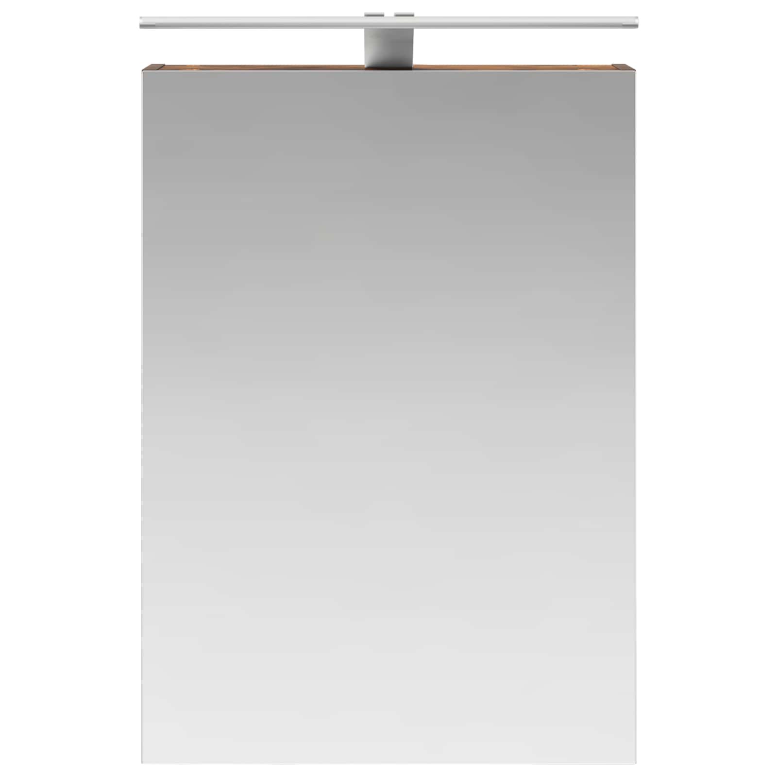 Badkamer spiegelkast met plank Gerookt eiken 50 x 14,5 x 70 cm