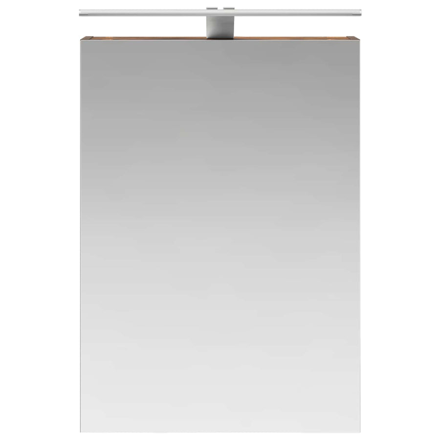 Badkamer spiegelkast met plank Gerookt eiken 50 x 14,5 x 70 cm