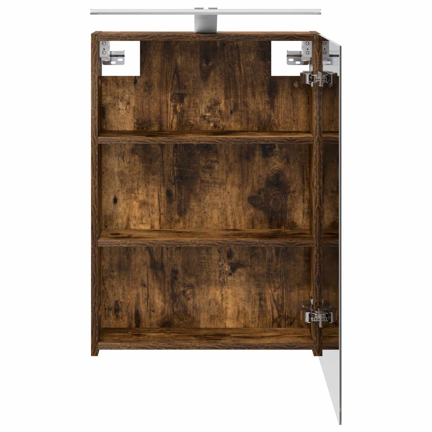 Badkamer spiegelkast met plank Gerookt eiken 50 x 14,5 x 70 cm