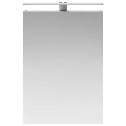 Badkamer spiegelkast met plank Grijs Sonoma 50 x 14,5 x 70 cm