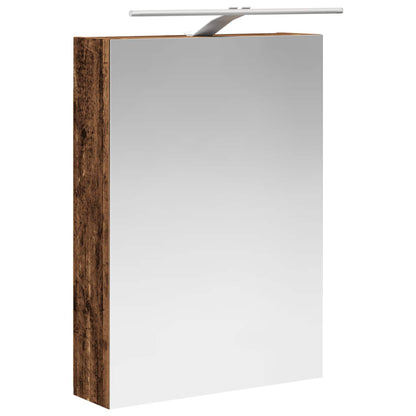 Badkamer spiegelkast Oudhout 50 x 14,5 x 70 cm Bewerkt hout