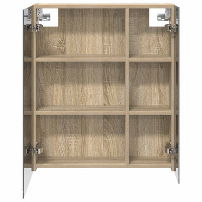 Badkamer spiegelkast met plank Sonoma Eiken 60 x 14,5 x 70 cm