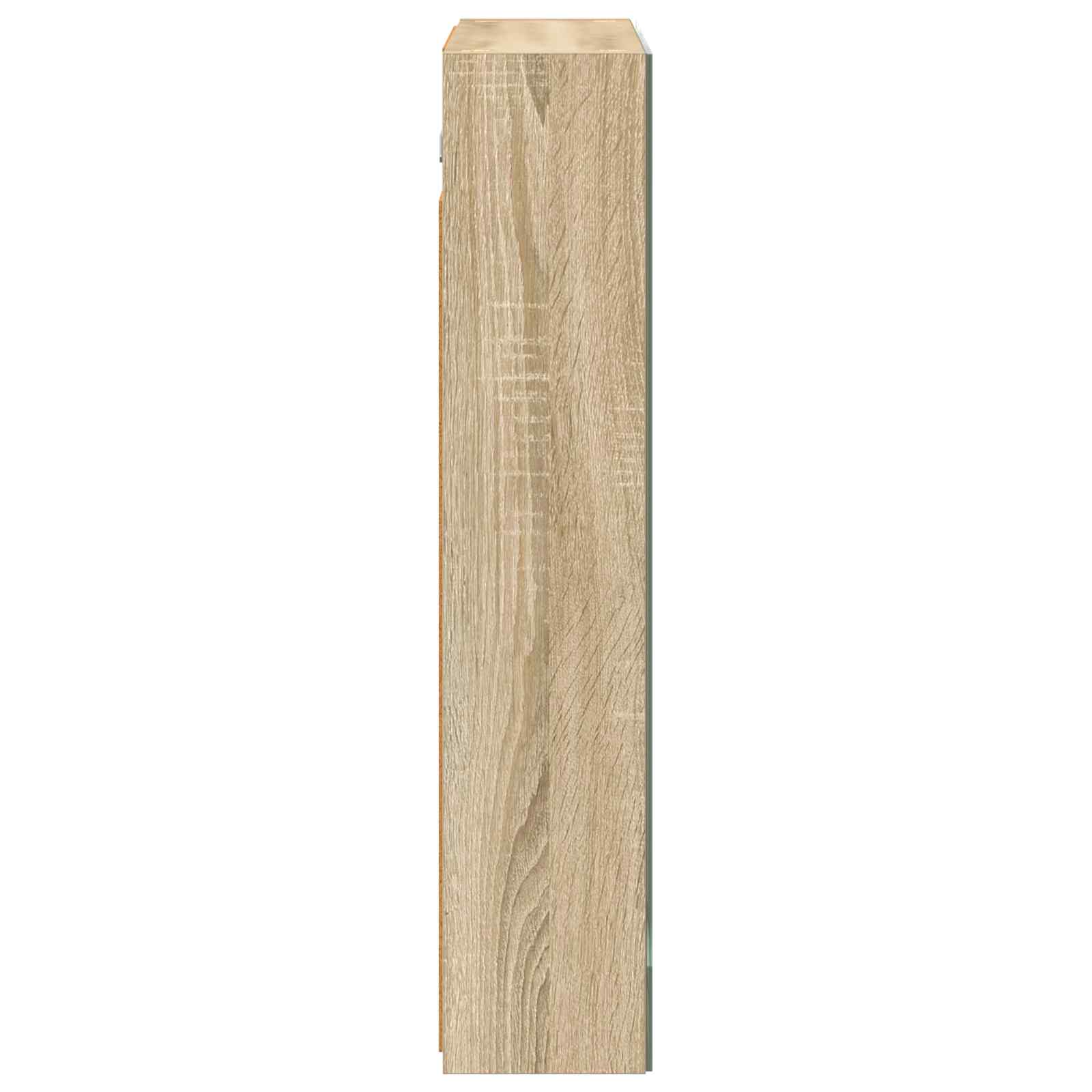 Badkamer spiegelkast met plank Sonoma Eiken 60 x 14,5 x 70 cm