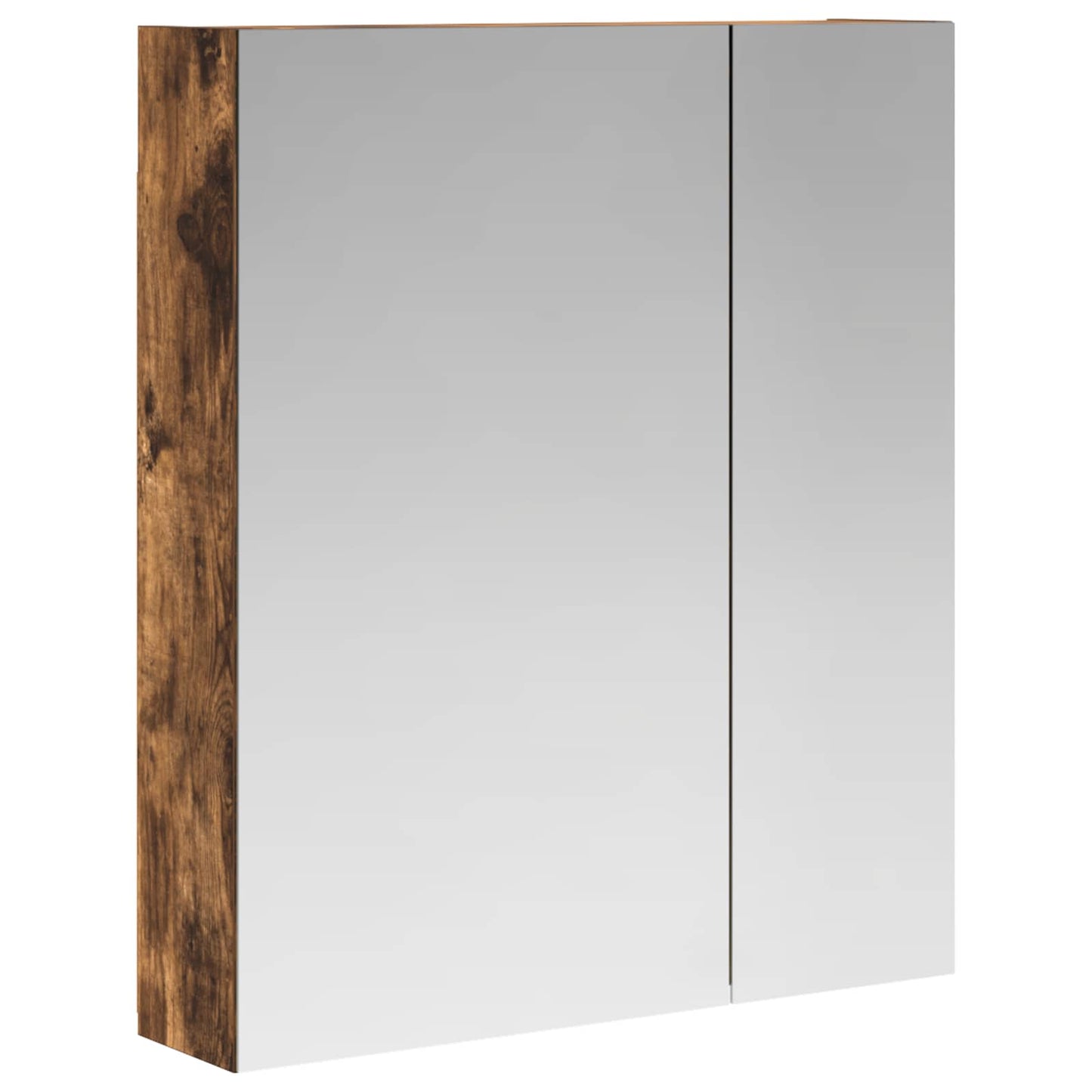 Badkamer spiegelkast met plank Gerookt eiken 60 x 14,5 x 70 cm