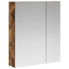 Badkamer spiegelkast met plank Gerookt eiken 60 x 14,5 x 70 cm