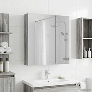 Spiegelkast badkamer 60x14,5x70 cm Grijs Sonoma