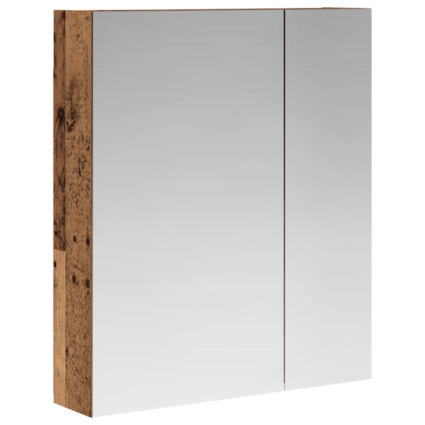Badkamer spiegelkast Oudhout 60 x 14,5 x 70 cm Bewerkt hout