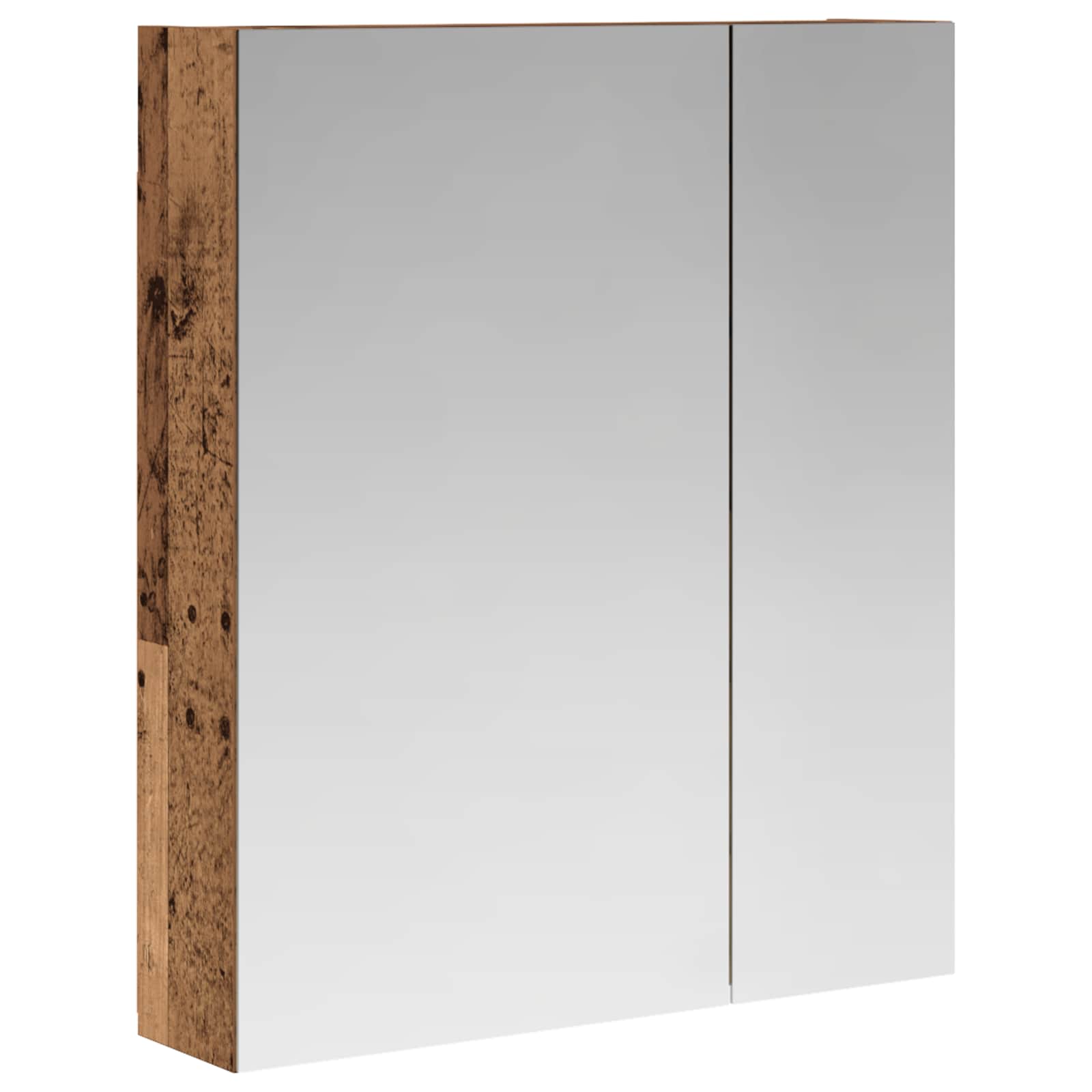Badkamer spiegelkast Oudhout 60 x 14,5 x 70 cm Bewerkt hout