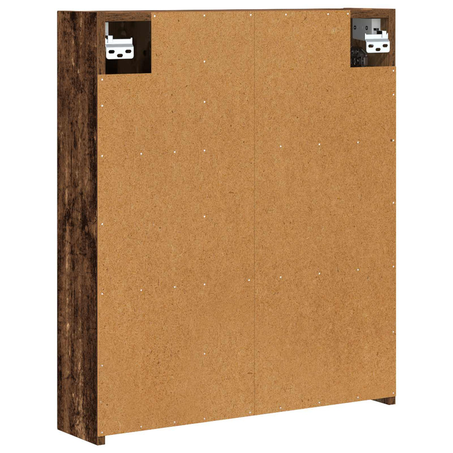 Badkamer spiegelkast Oudhout 60 x 14,5 x 70 cm Bewerkt hout