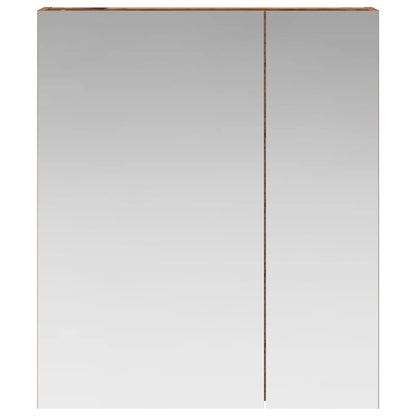 Badkamer spiegelkast Oudhout 60 x 14,5 x 70 cm Bewerkt hout