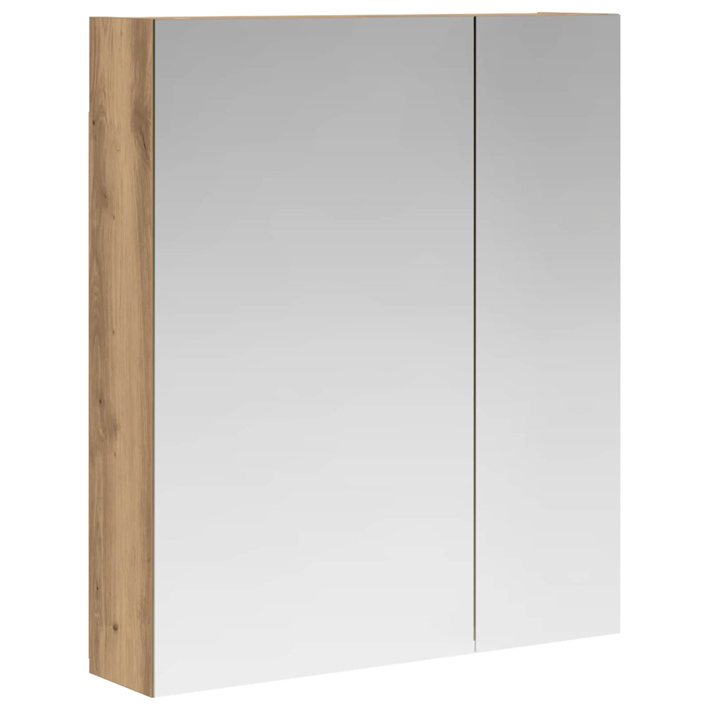 Badkamer spiegelkast Ambachtelijk eiken 60 x 14,5 x 70 cm