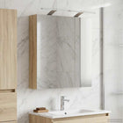 Bathroom mirror cabinet with shelf Sonoma Oak 60 x 14.5 x 70 cm