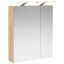 Badkamer spiegelkast met plank Sonoma Eiken 60 x 14,5 x 70 cm