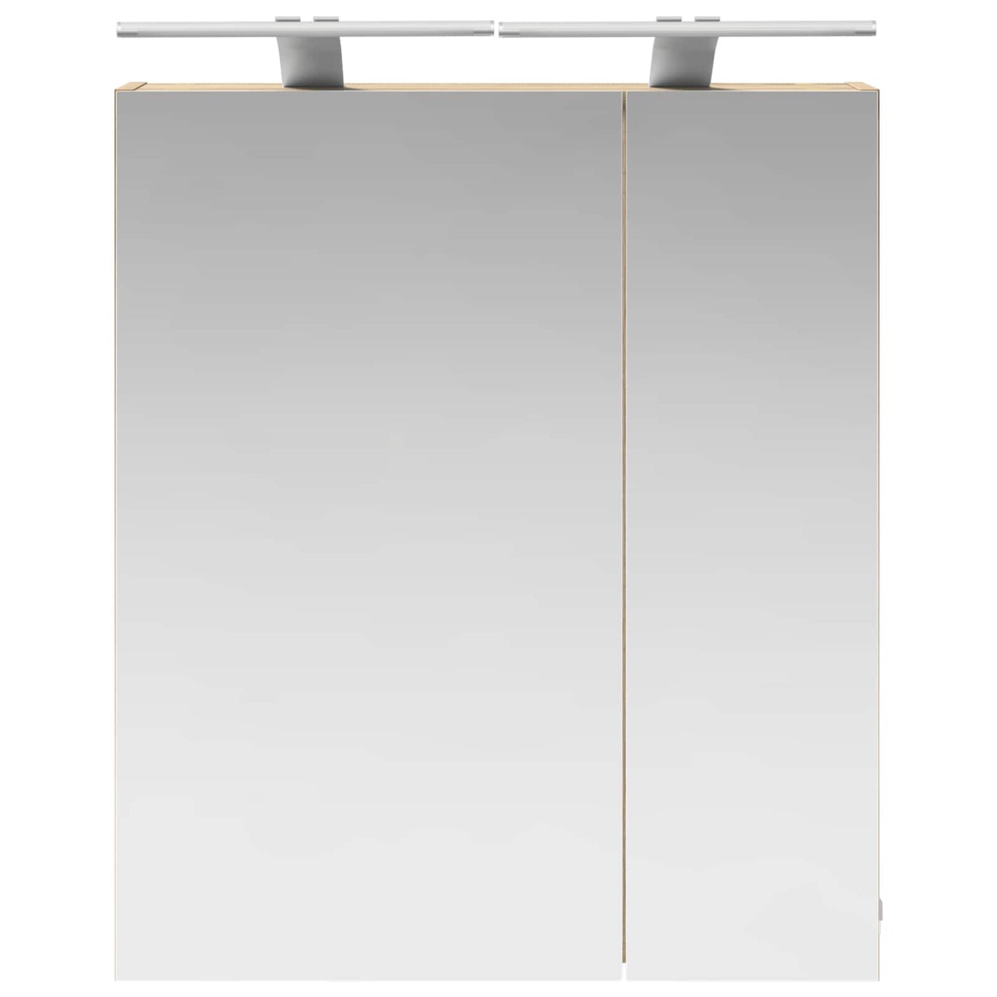 Badkamer spiegelkast met plank Sonoma Eiken 60 x 14,5 x 70 cm
