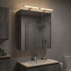Badkamer spiegelkast 60x14,5x70 cm beton grijs bewerkt hout