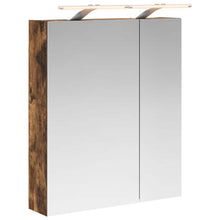 Badkamer spiegelkast met plank Gerookt eiken 60 x 14,5 x 70 cm